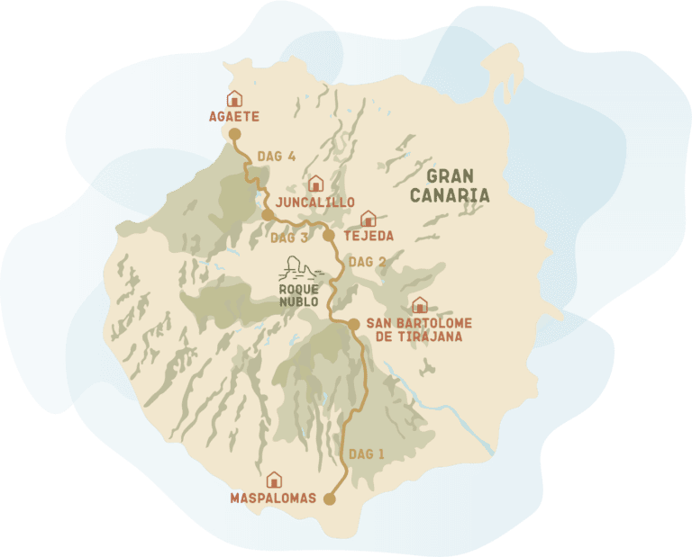 Map of Gran Canaria