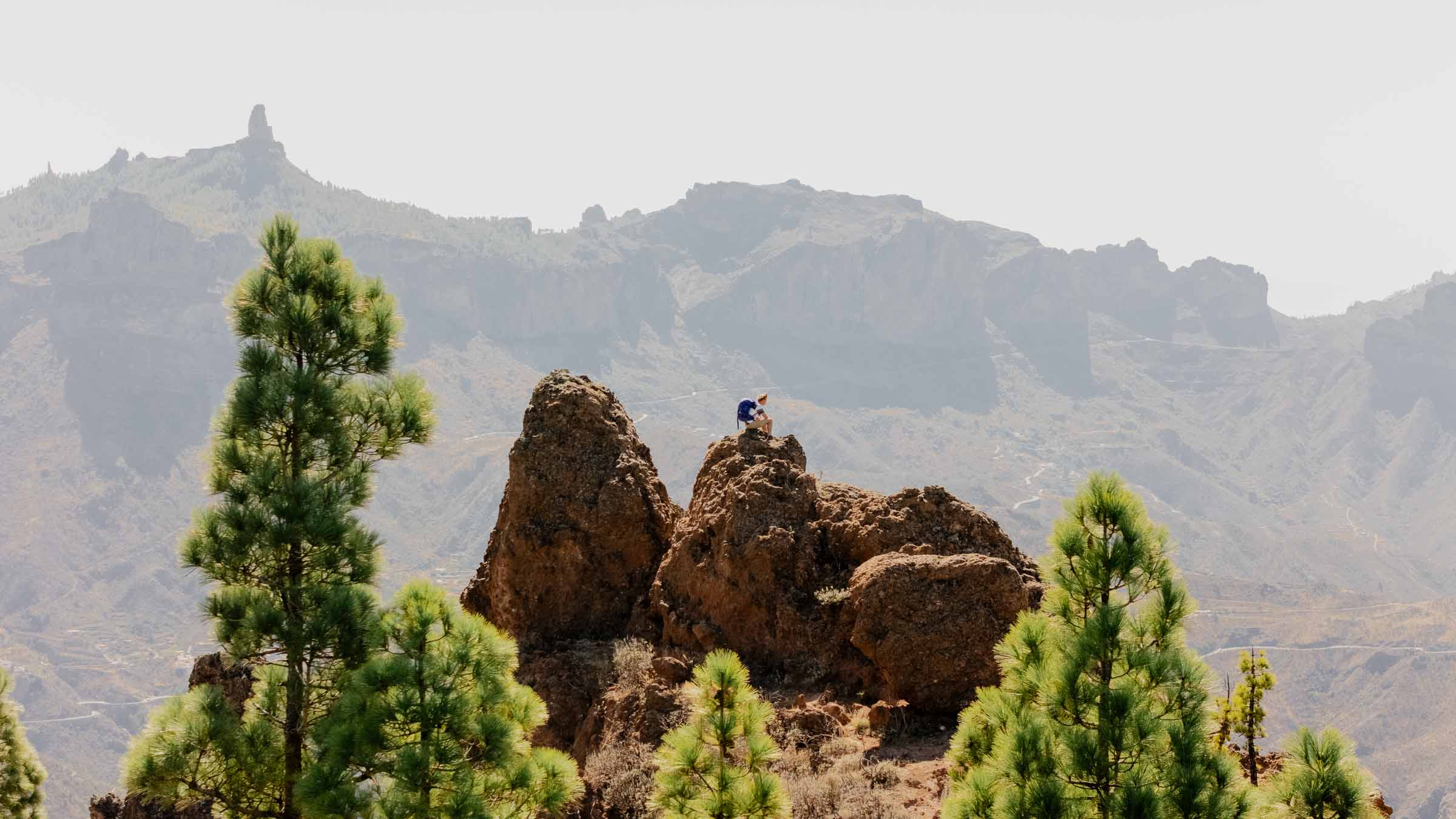 Hiken rond Roque Nublo in Gran Canaria