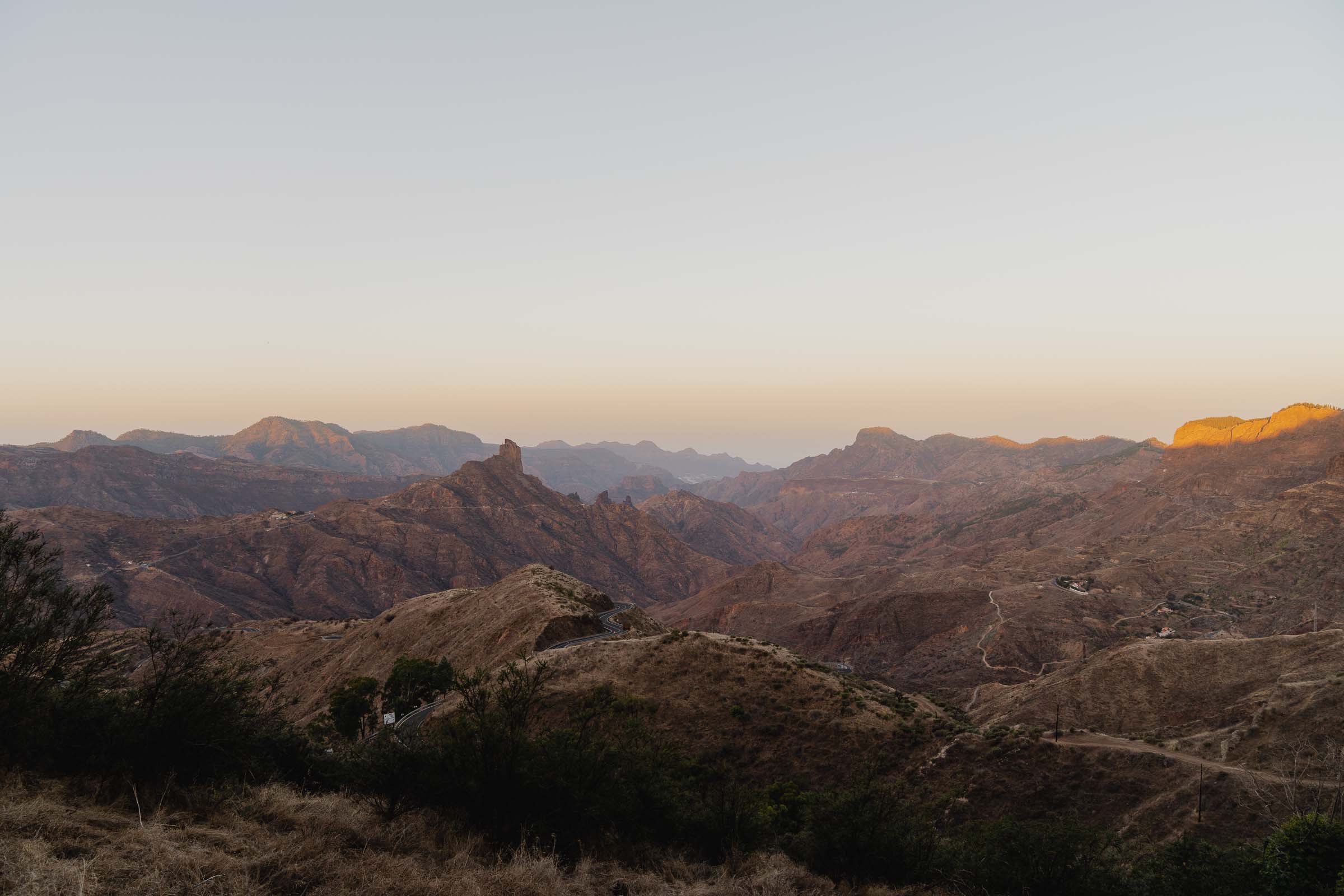 Landschap op Gran Canaria